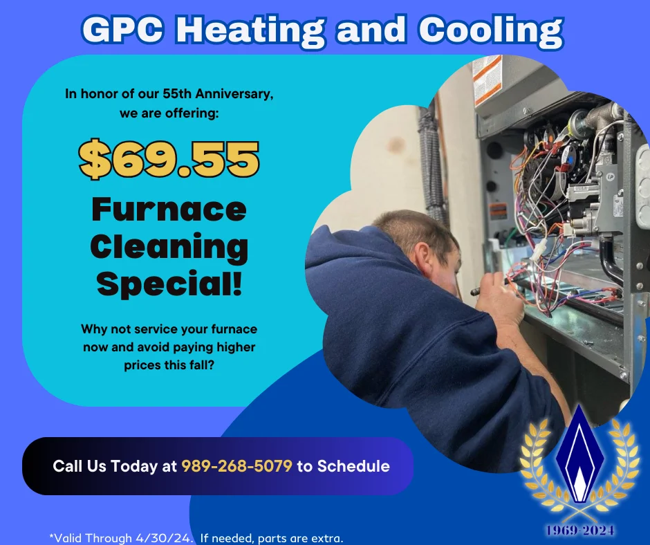 $69.55 Furnace Cleaning Special