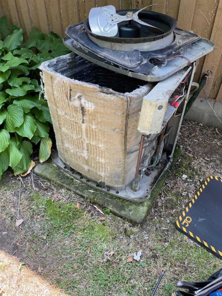 A/C Needs Cleaning!