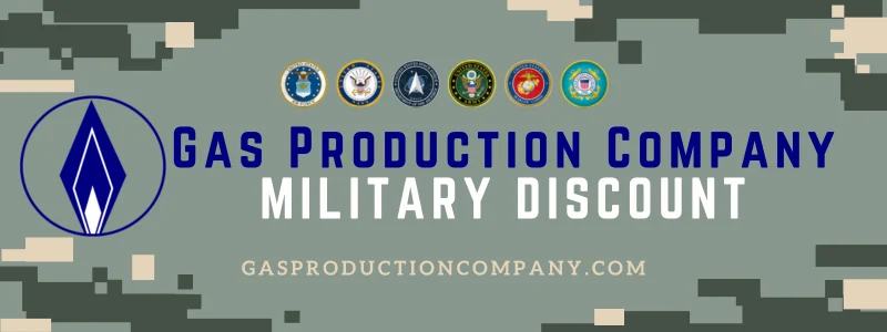 Gas Production Company Military Discount Program
