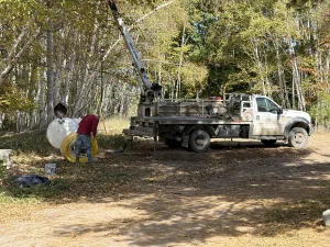 Marc and WIlliam Sutherland on the job! GPC Propane