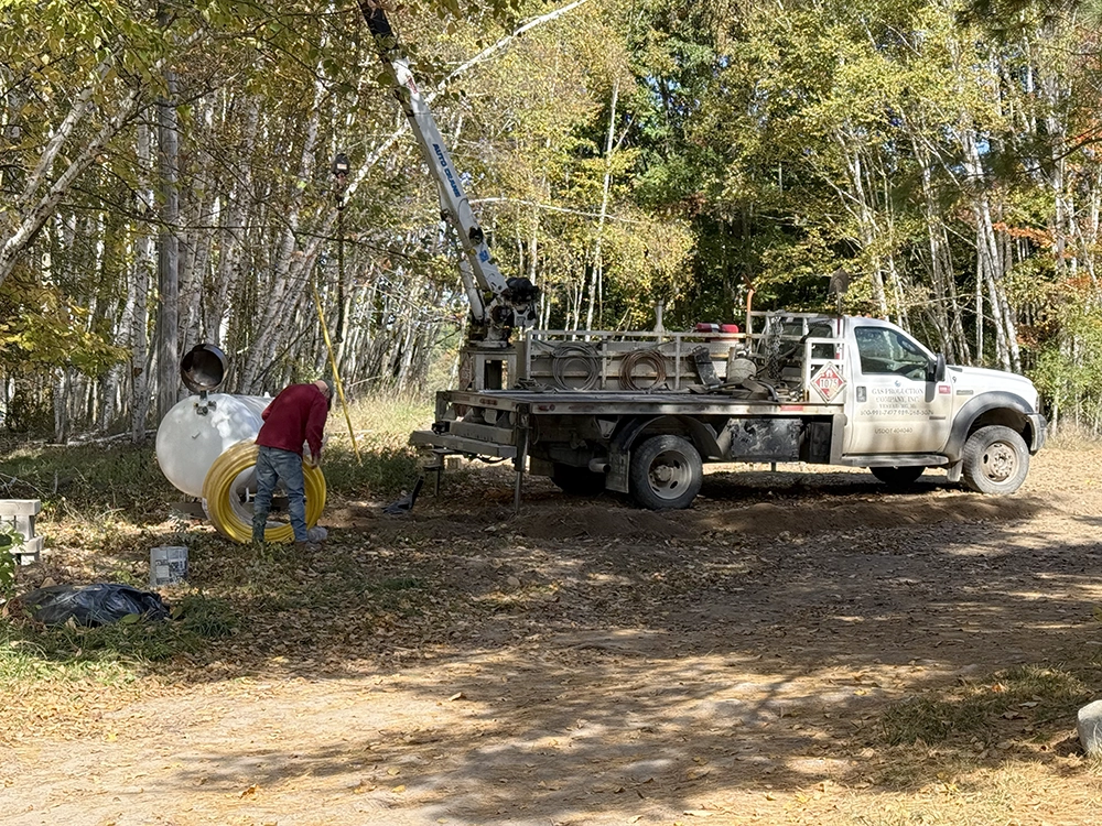Marc and WIlliam Sutherland on the job! GPC Propane